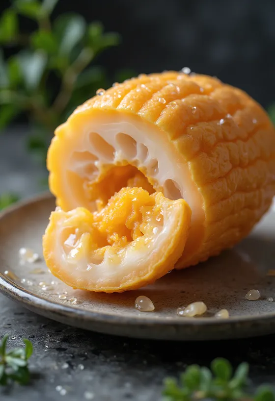 Kleurrijke mashua knollen, vers geoogst