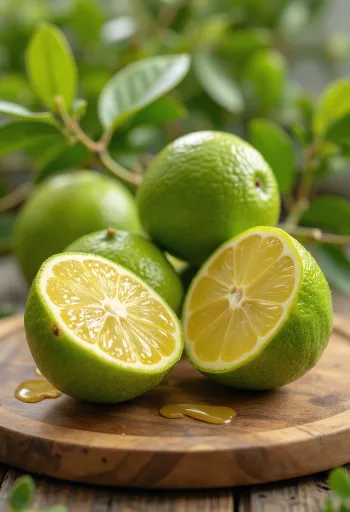Bergamot partje, geel vruchtvlees en frisse textuur