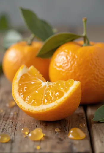 Clementinepartje, levendig oranje vruchtvlees en frisse textuur