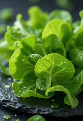 Gedroogde zeesla vlokken, helder groen