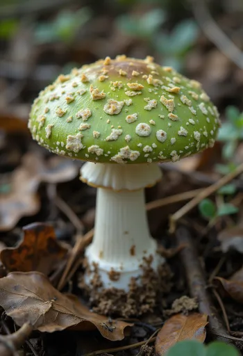 Gesneden en schoongemaakte berijpte russula op een snijplank