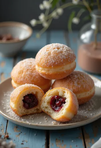 An-doughnut geserveerd