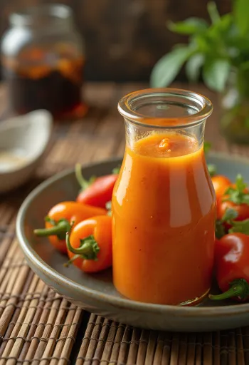 Habanerosaus geserveerd bij taco's