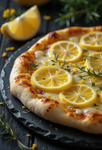 Pizza al Limone met citroensmaak