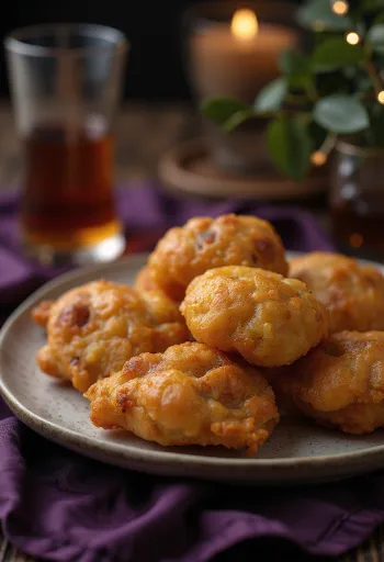 Kakro Nepalees zoet brood vers gebakken