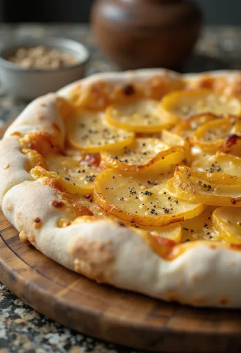 Pizza al Patate met aardappel en kaas
