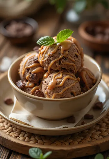 Mars Ice Cream ijs geserveerd