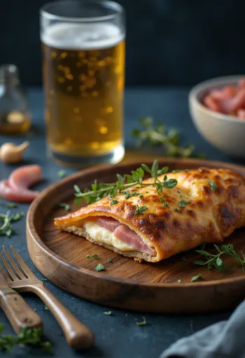 Vers gebakken Calzone met Boekweitmeel