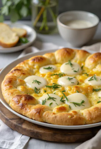 Keto focaccia met kaas