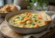 Romige chowder, rijke romige soep