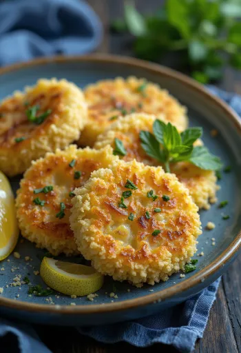 Gepaneerde courgette in een knapperig jasje, goudbruin gebakken