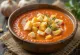 Salmorejo met knoflook, koude Spaanse tomatensoep