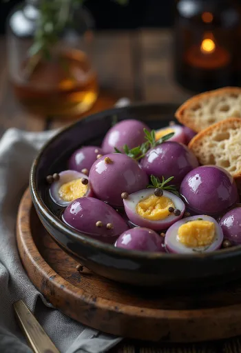 Ingemaakte aubergine in een pot