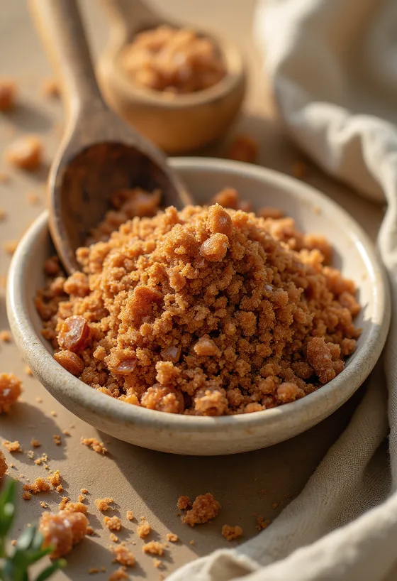 Kom met BBQ zout-suiker dry rub