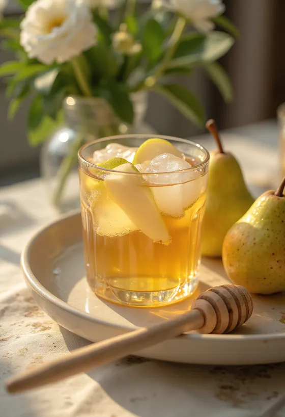 Ierse perencider vers geserveerd