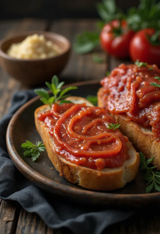 Sobrassada worst in plakjes gesneden