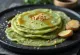 Wasabi pannenkoeken geserveerd