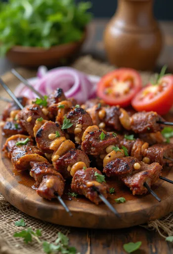 Suya geserveerd