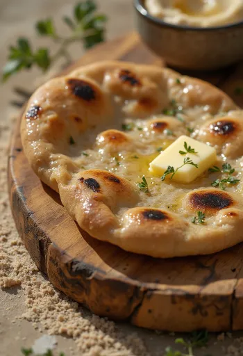 Volkoren naan, zacht en heerlijk Indiaas brood