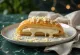 Versgebakken strudel met witte chocolade