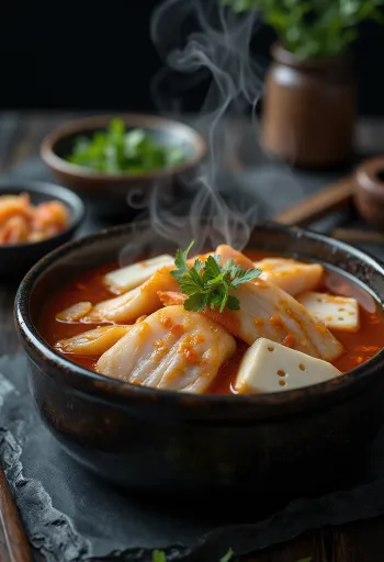 Saengseon Jjigae, Koreaanse vissoep met tofu en groenten