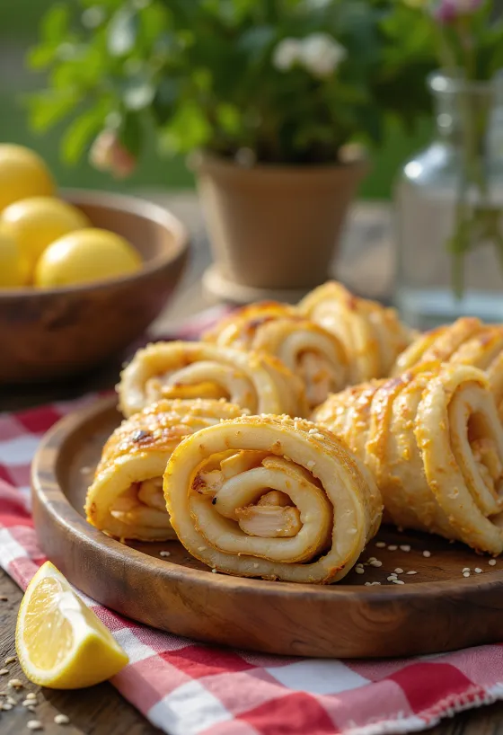 Patra (gebakken variant), heerlijke kiprolletjes goudbruin gebakken