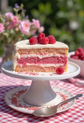 Punten glutenvrije ombre taart