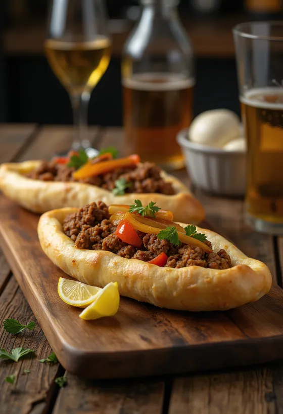 Pide geserveerd