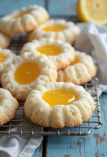 Linzer met citroen en sinaasappel geserveerd