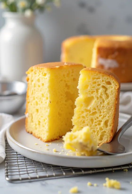 Huisgemaakt biscuitdeeg in plakken gesneden, met een goudbruine bovenkant