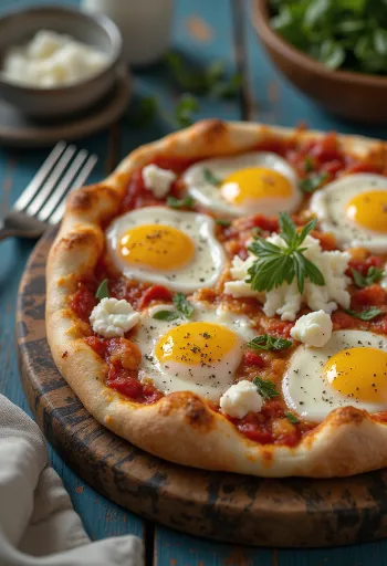 Pizza alla Norma met Siciliaanse aubergine en ricotta