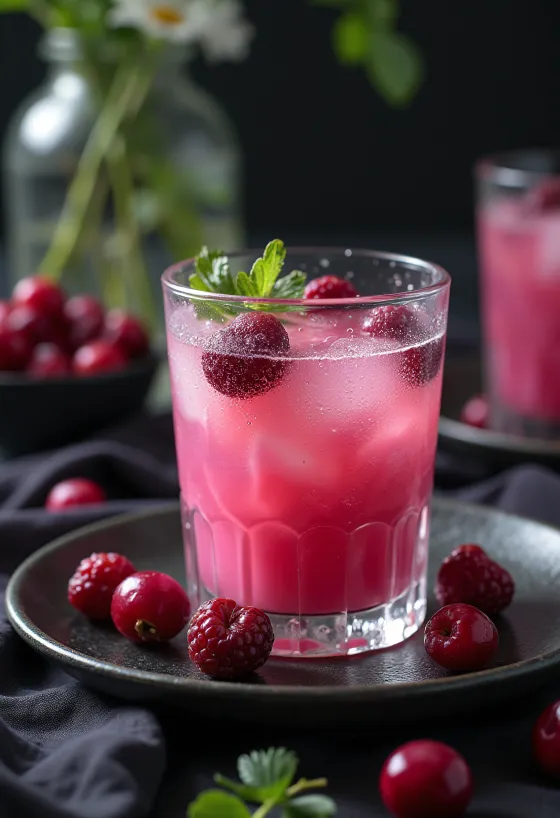 Probiotische cranberry kefir, verfrissend en voedzaam