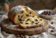 Chocoladestollen geserveerd